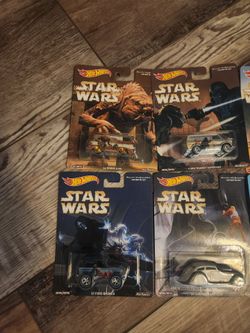 Hot Wheels Star Wars Ralph McQuarrie Die-Cast Full Set
