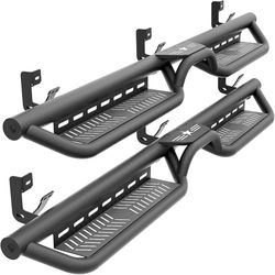 Quad Cab Running Boards Fits 2009-2026 Dodge Ram 1500 2500 3500 Side Step for 2009-2018 Ram 1500, 2019-2024 1500 Classic, 2010-2026 Ram 250