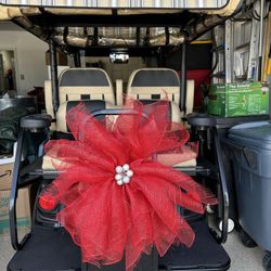 Large Poinsettia Decoration