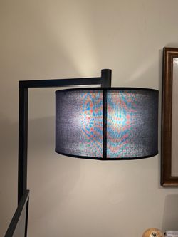 Tall Black Metal Floor Lamp - Scott Lamp Company