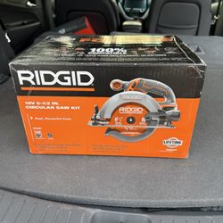 18V Cordless 6-1/2-in. Circular Saw Kit with 4.0 Ah Battery and Charger