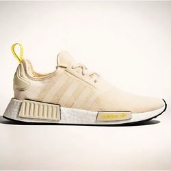 Adidas NMD_RI shoes ECRU TINT/impact, yellow women, trainers size 8 1/2