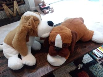 Big stuffed Dogs