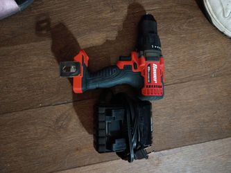 Bauer 1/2in Driver-Drill w/ Battery Charger