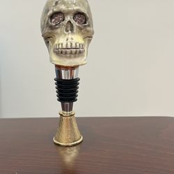 SKULL WINE STOPPER / JEWELRY BOX