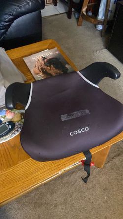 Cosco toddler booster, pick up. E.  Side. Tacoma