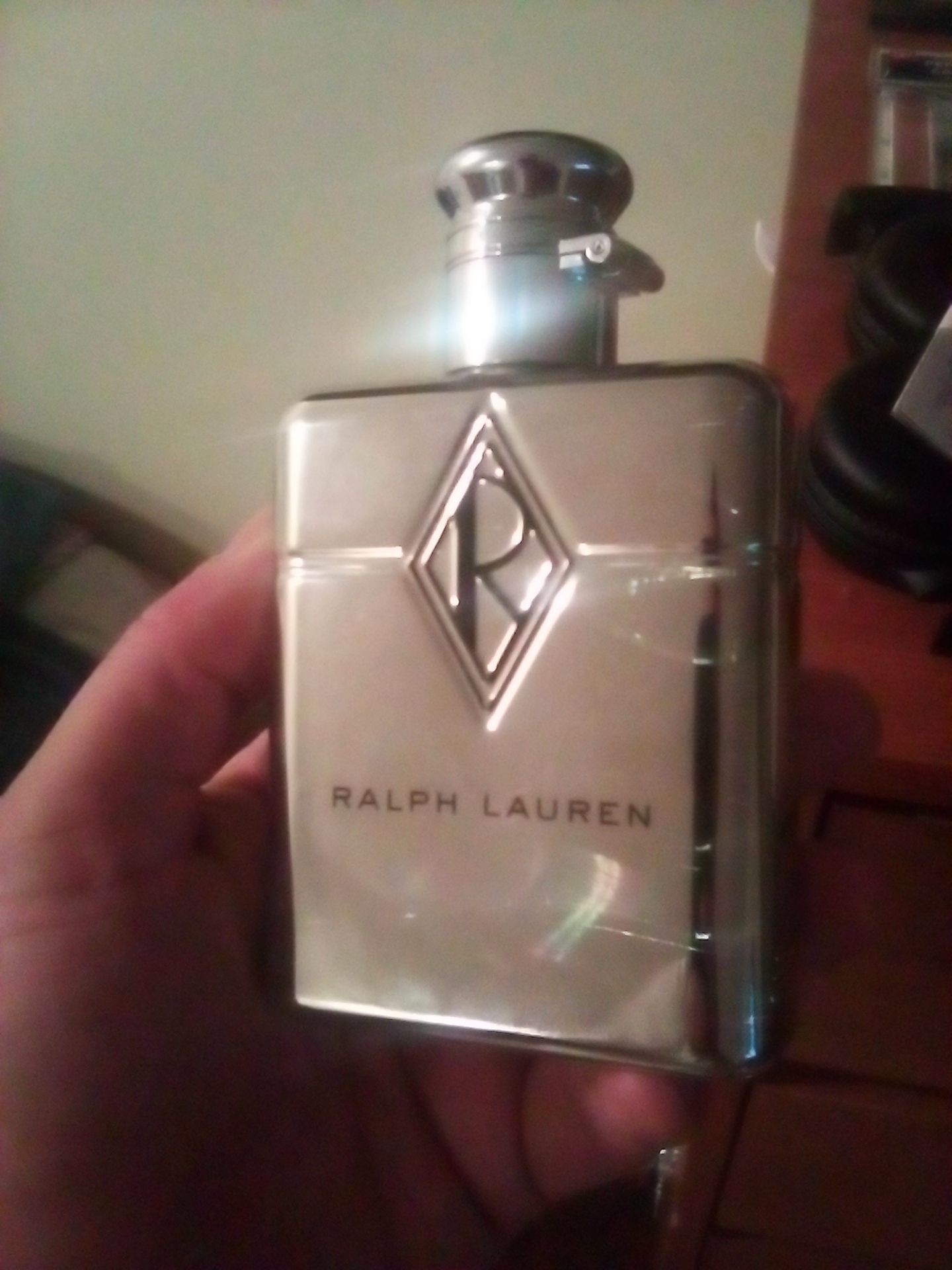 Ralph Lauren silver bottle full size big bottle
