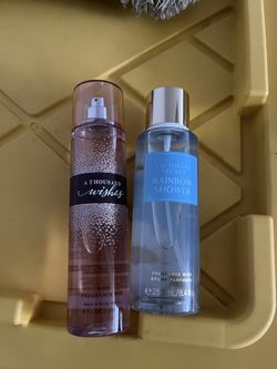 Bath and Bodyworks spray and Victoria’s Secret spray