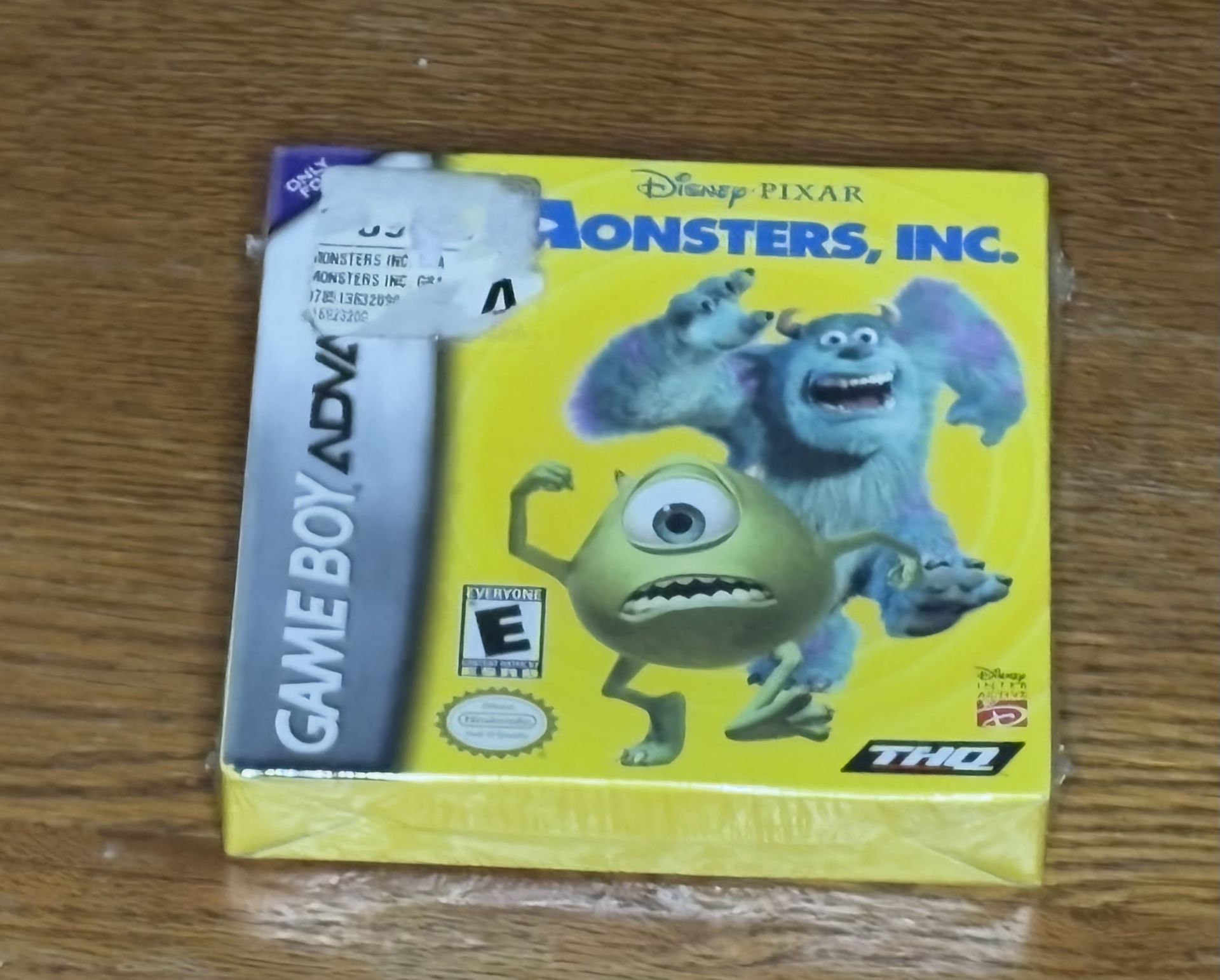 Monsters Inc. GBA SEALED