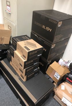 Amps and subwoofer