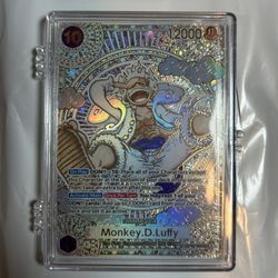Monkey D. Luffy SP Gold OP05-119 – One Piece TCG – A Fist of Divine Speed