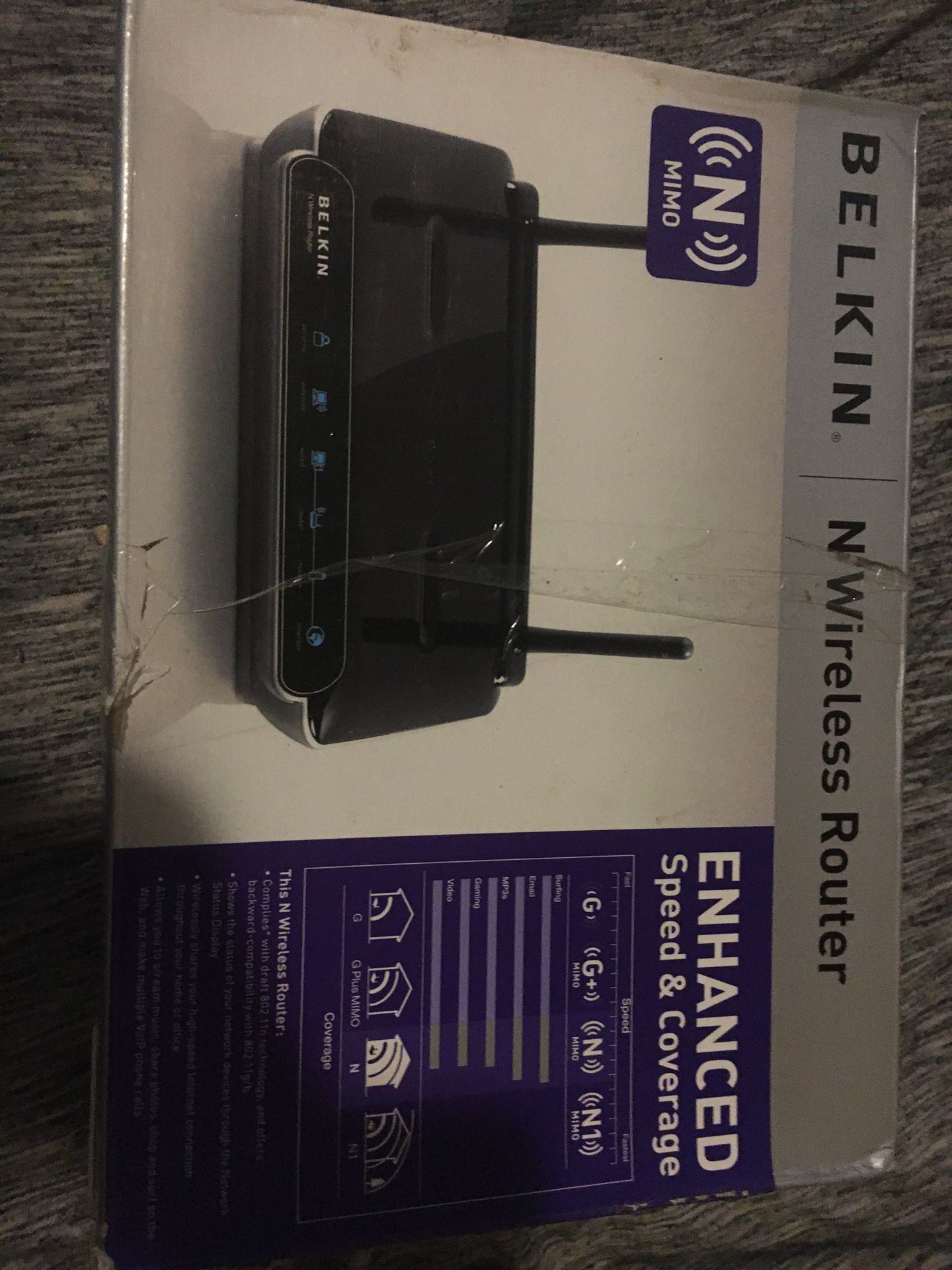 Belkin n wireless router