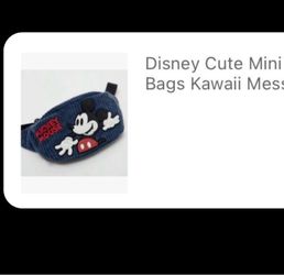 Mickey Mouse Mini Crossbody Bag