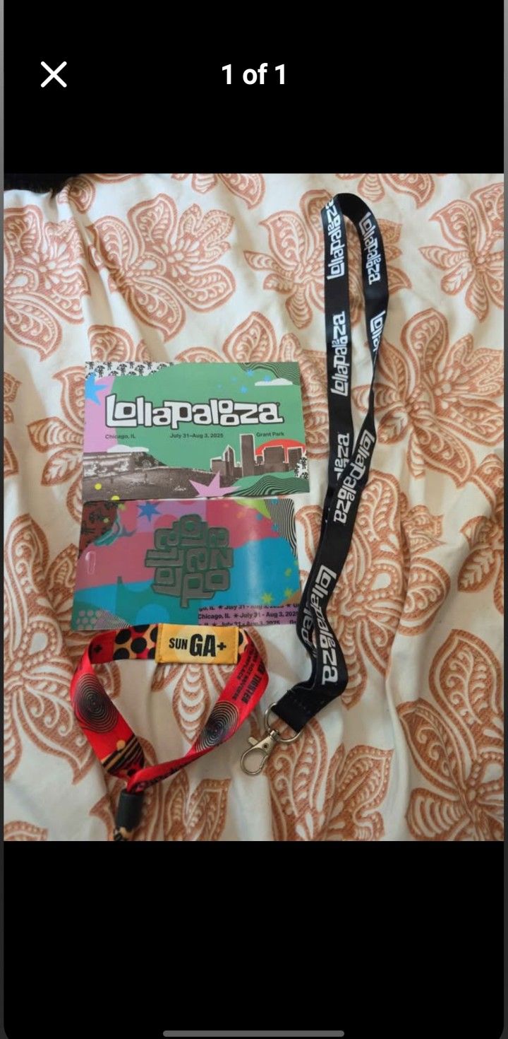 Lollapaloza ASAP ROCKY PERFORMING! GA+ for this july 2025