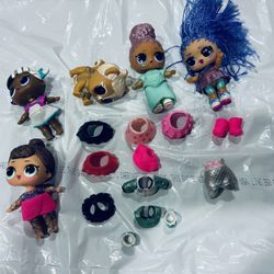 LOL dolls and accessories 