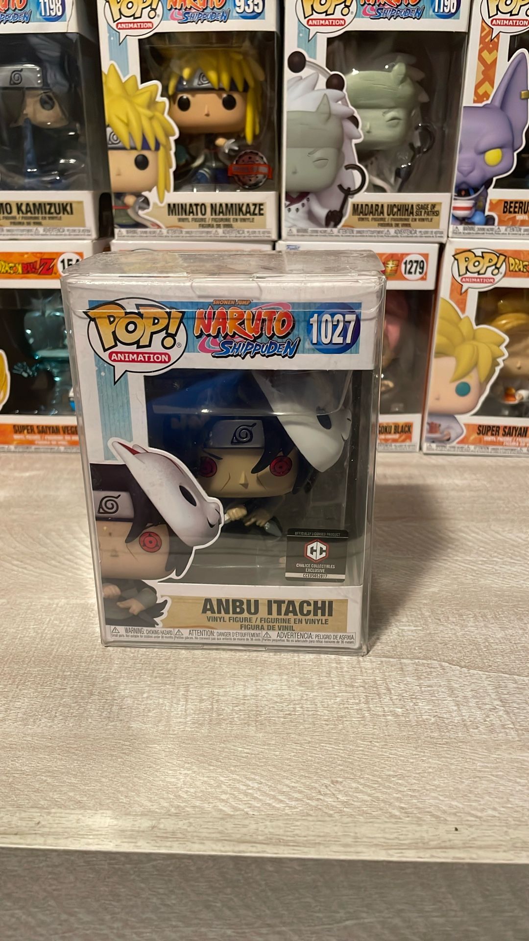 FUNKO POP! Naruto Shippuden Chalice Collectibles Exclusive Anbu Itachi #1027