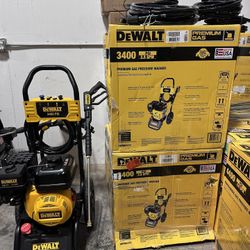 DeWalt 3400 psi pressure wash