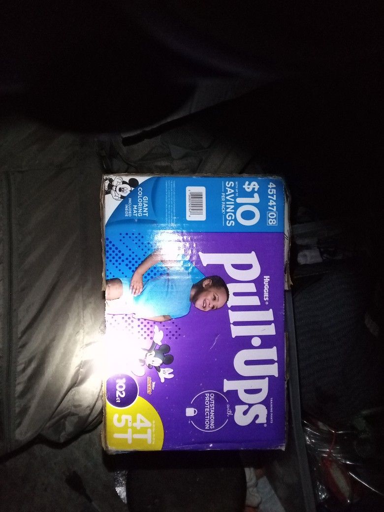 Box Of Pull Ups 102count
