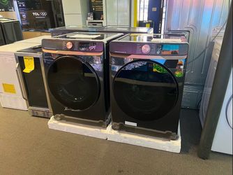 Samsung Washer And Gas Dryer Set Brand New, 1 Year Manufacturers Warranty