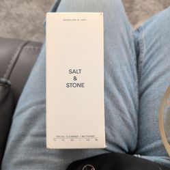 Brand new Salt & Stone facial cleanser