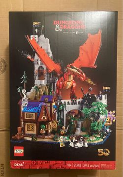 LEGO Ideas Dungeons & Dragons Red Dragon's Tale 21348