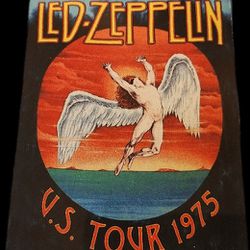 Led Zeppelin Concert Metal Poster Print 