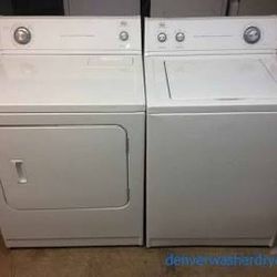 Matching Set Washer And Dryer 