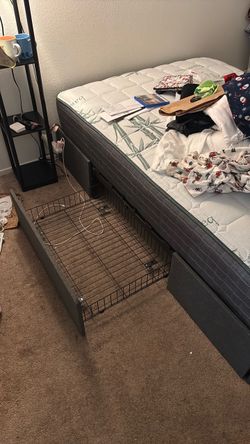Full size bed & bed frame