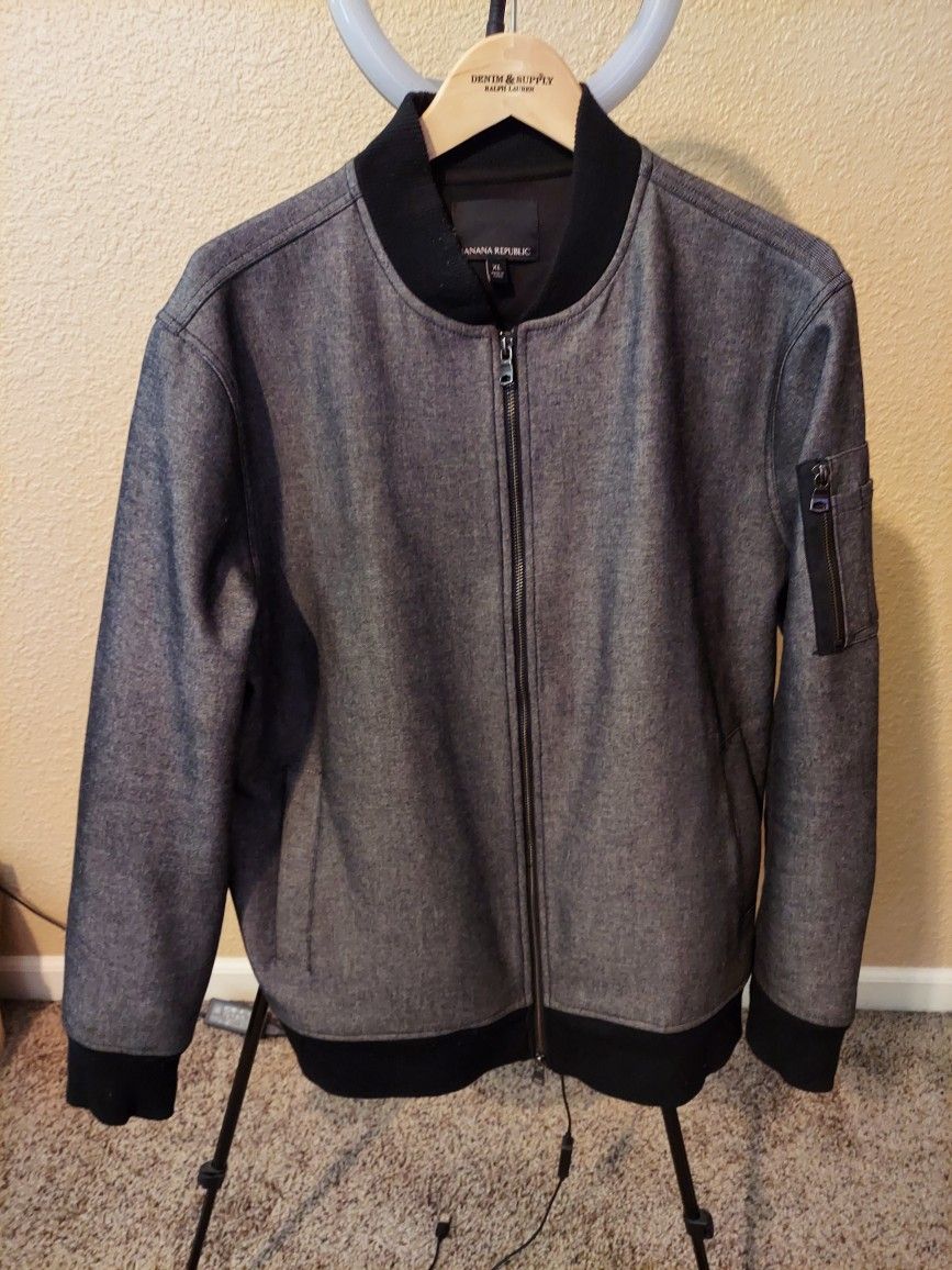 Banana Republic Bomber Jacket (XL)