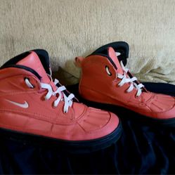 Nike ACG Woodside 2 High GS Redwood Rain Duck Boots