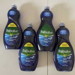 Palmolive Ultra Oxy Power Degreaser Liquid Dish Soap 20 fl oz , (4) / $10
