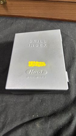 Huot Drill Index 1 To 60 With Full Set Of Blanks