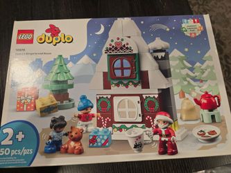 NIB LEGO DUPLO Santa's Gingerbread House (Set 10976) retired