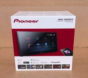 Pioneer Double Din Stereo Apple CarPlay Android Auto Touchscreen Bluetooth DMH-1800NEX 🚨 Payment Options Available 🚨 No Credit Needed 🚨