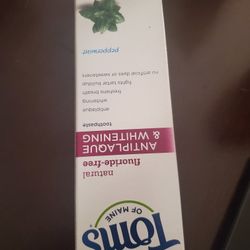 Tom Maine  Toothpaste 