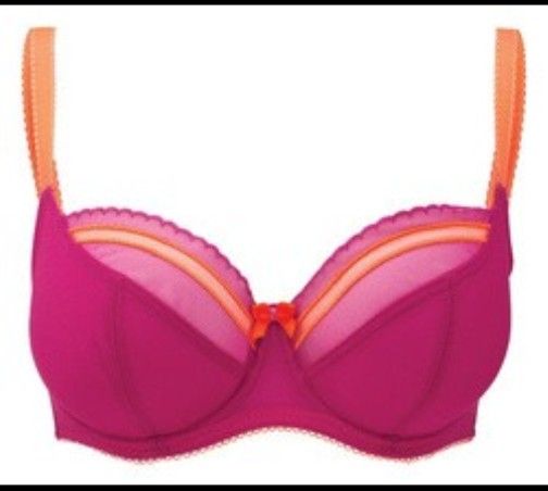 NWT Panache Cleo Lily UK 34H/ US 34K Balconette in Magenta