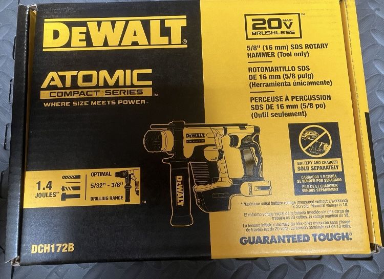 New DeWalt Atomic Rotary Hammer
