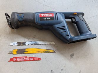 Ryobi Cordless Sawzall And Blades