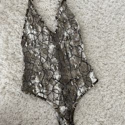 Snake skin Bodysuit