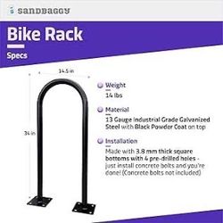 In-ground Bike Rack