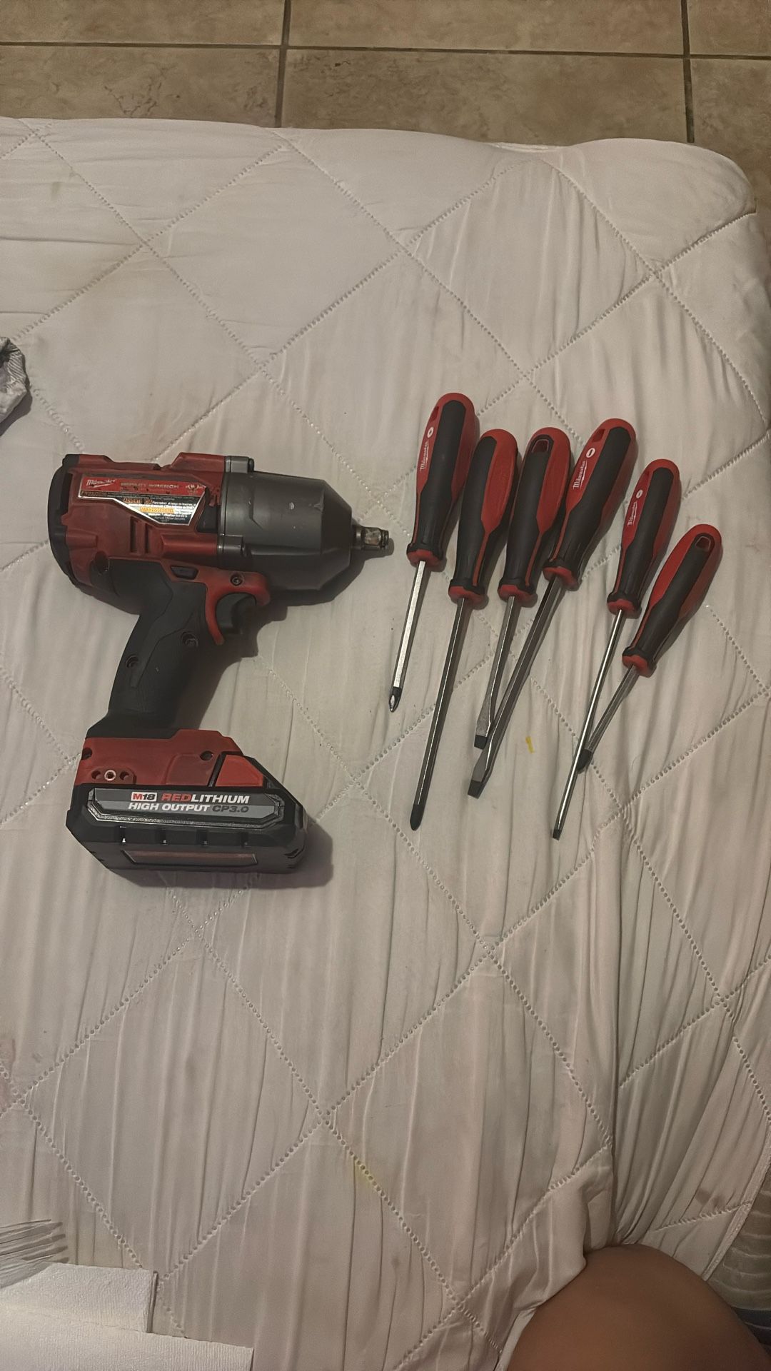 🔥🔥🔥Milwaukee 1/2 Inch Impact Wrench 🔧