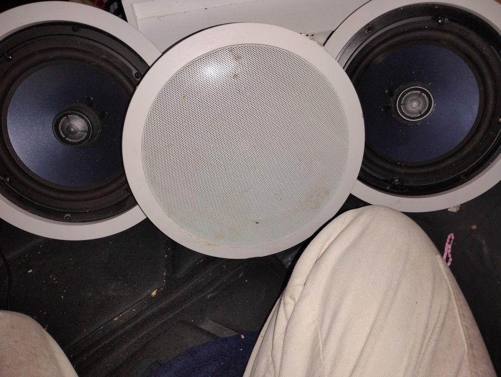 Excellent Ceiling Speakers Priced To Sell All 3 For $125