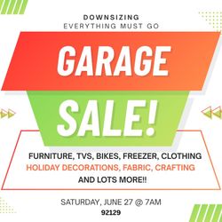 Garage Sale - June 27