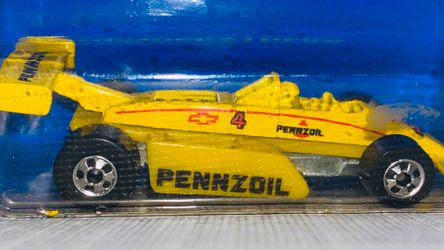 Hot wheels Thunderstreak pennzoil race car Indy car formula