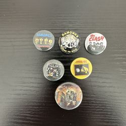 Punk Band Pins 