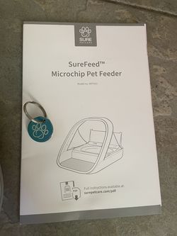 microchip cat feeder, $40 obo