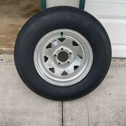 New 205-75-14inch  Trailer Tire With Galvanize Rim  $140/Each 