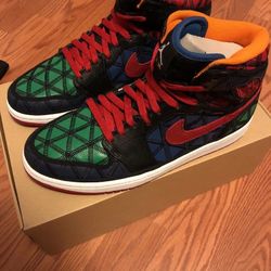 Deadstock Nike Air Jordan AJ 1 J2K High Hi Retro Mens Shoes SZ 10.5