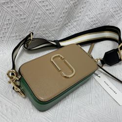 Marc Jacobs Snapshot  Crossbody Bag Sandcastle Multi