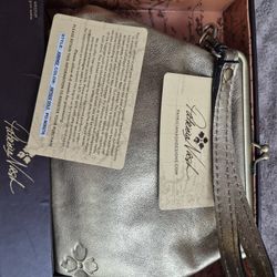 Genuine Leather Patricia Nash Wallet Wristlet